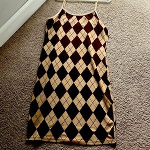 Girls 11-12 brown pencil dress. Cotton, Shein product, barely worn.